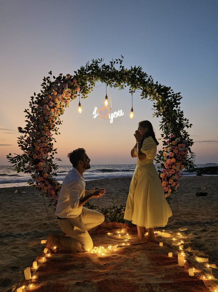 1. Beach Sunset Proposal 