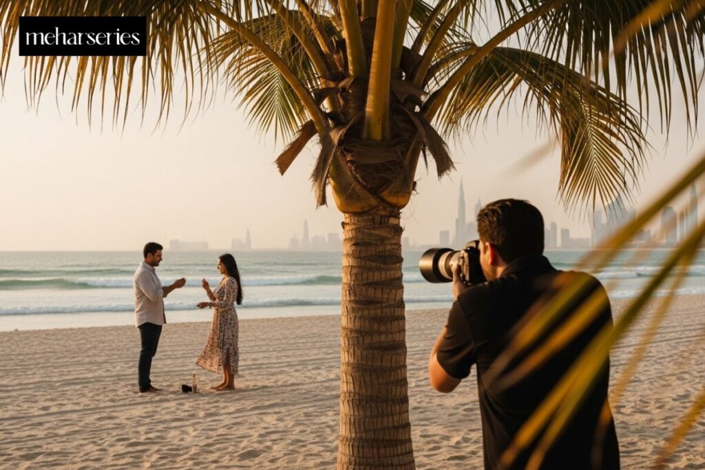desert proposal photography in dubai